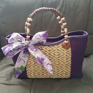 Straw Bag Large